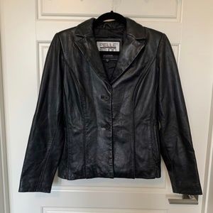 Wilsons Vintage Black Leather Jacket